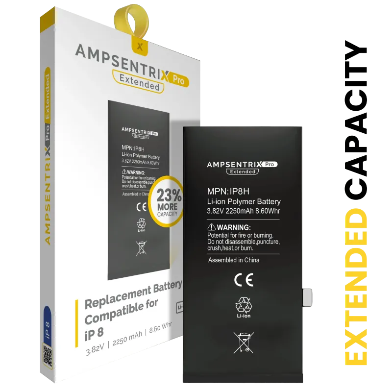 Baterie pro iPhone 8 (AmpSentrix Pro Extended)