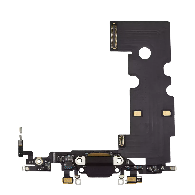 Flex kabel nabíjecího konektoru pro iPhone 8 (Aftermarket) (vesmírně šedá)