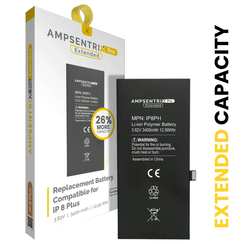 Baterie pro iPhone 8 Plus (AmpSentrix Pro Extended)