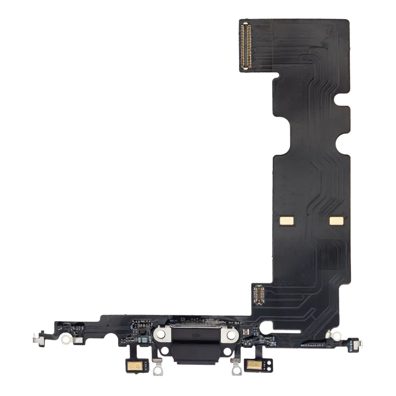 Flex kabel nabíjecího konektoru pro iPhone 8 Plus (Aftermarket) (vesmírně šedá)