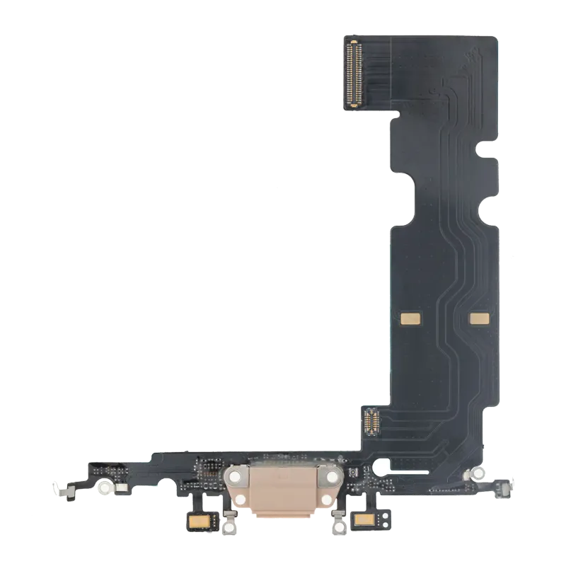 Flex kabel nabíjecího konektoru pro iPhone 8 Plus (Premium) (zlatá)