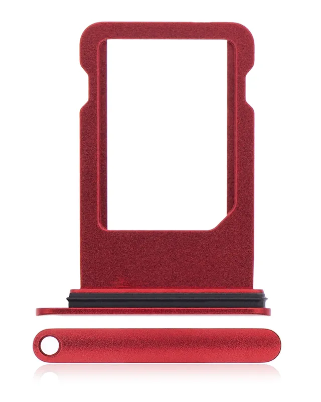 SIM šuplík pro iPhone 8 / SE (2020) / SE (2022) (červená)