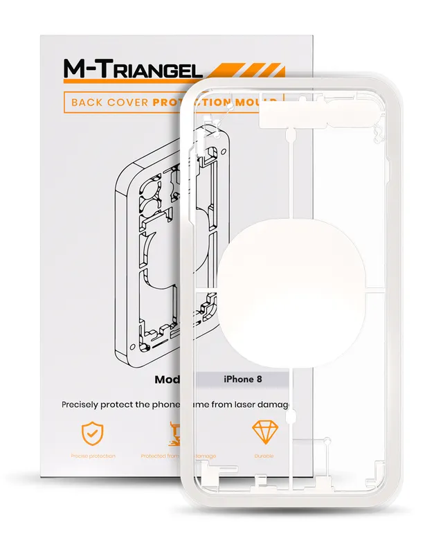 Ochranná forma do laseru pro iPhone 8 (M-Triangel)