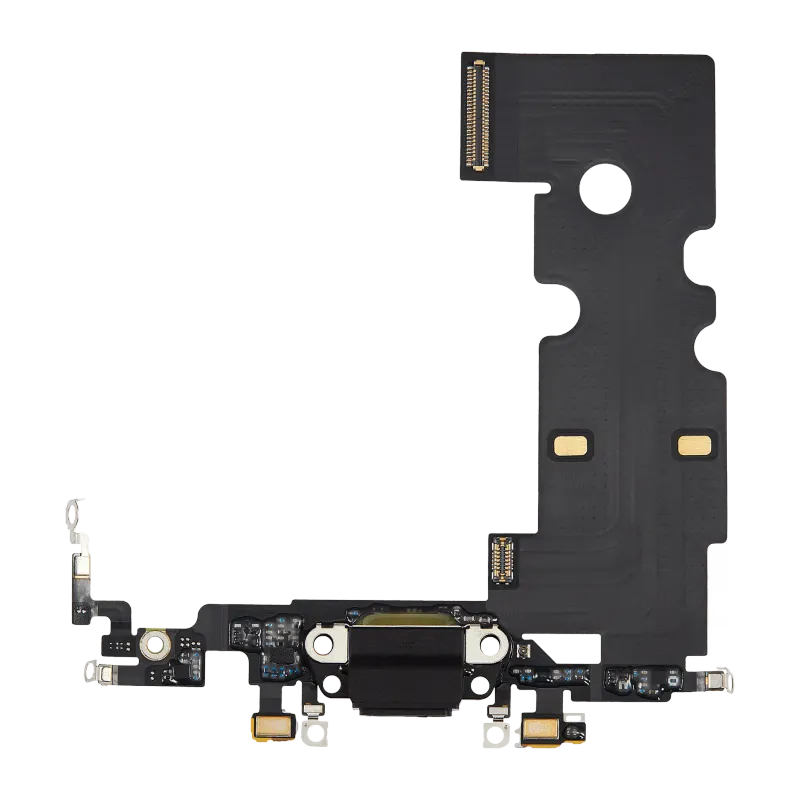 Flex kabel nabíjecího konektoru pro iPhone SE (2020) (Premium) (černá)