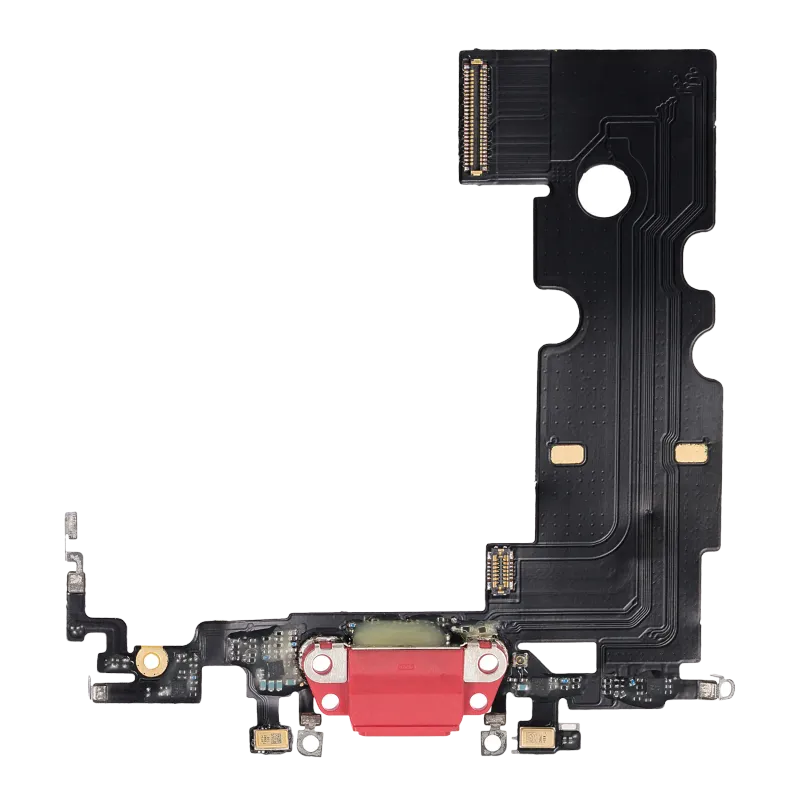 Flex kabel nabíjecího konektoru pro iPhone SE (2020) (Aftermarket Plus) (červená)