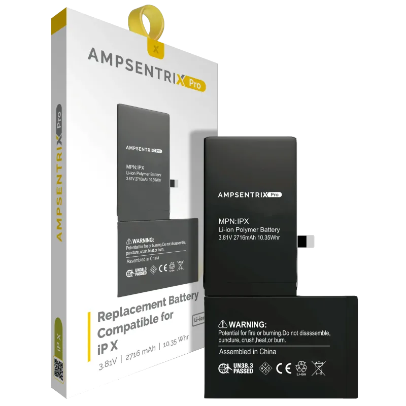 Baterie pro iPhone X (AmpSentrix Pro)