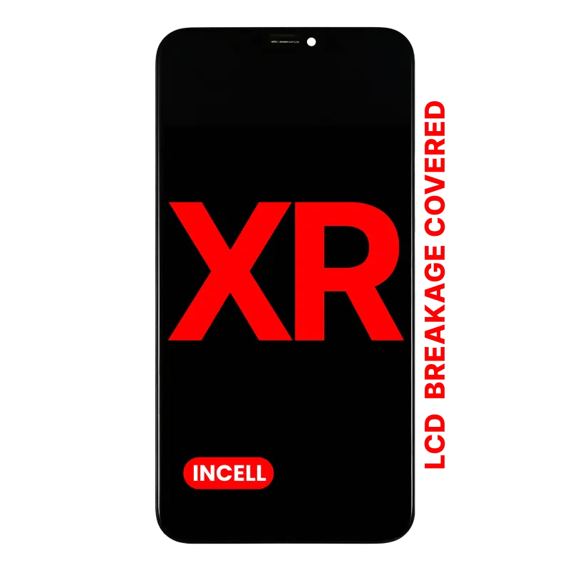 LCD displej s ocelovou deskou (předinstalováno) pro iPhone XR (Aftermarket Pro: XO7 / Incell)