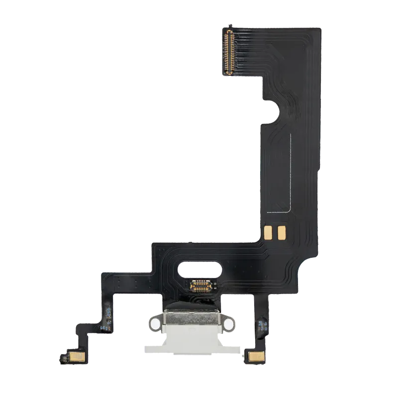 Flex kabel nabíjecího konektoru pro iPhone XR (Aftermarket) (bílá)