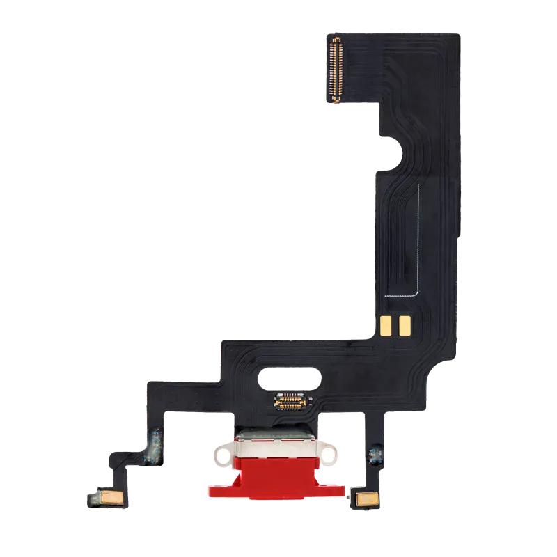 Flex kabel nabíjecího konektoru pro iPhone XR (Aftermarket) (červená)