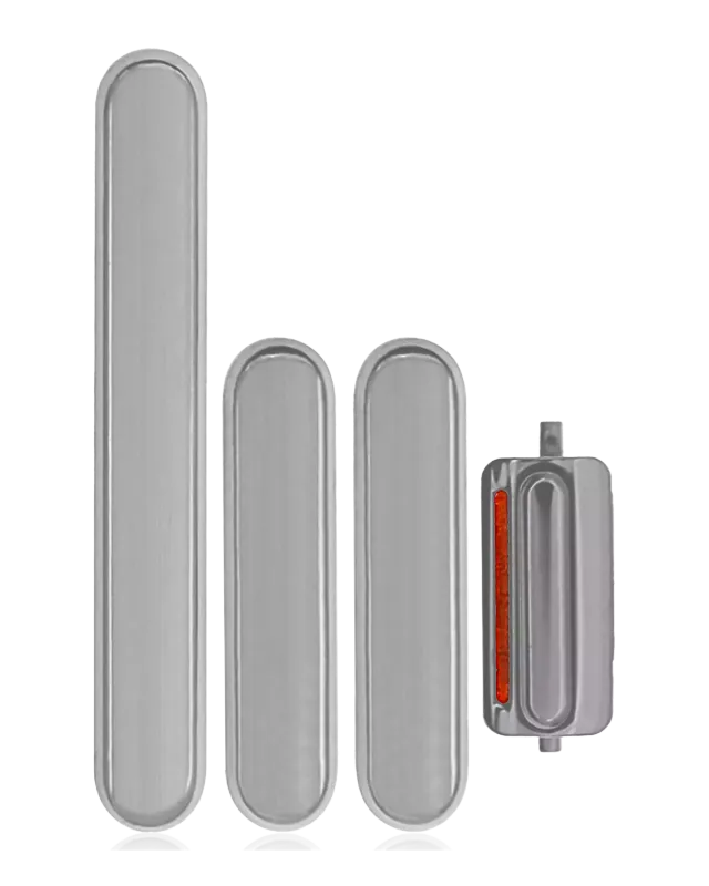 Tlačítka (zapínání / hlasitost / přepínač) pro iPhone X (stříbrná)