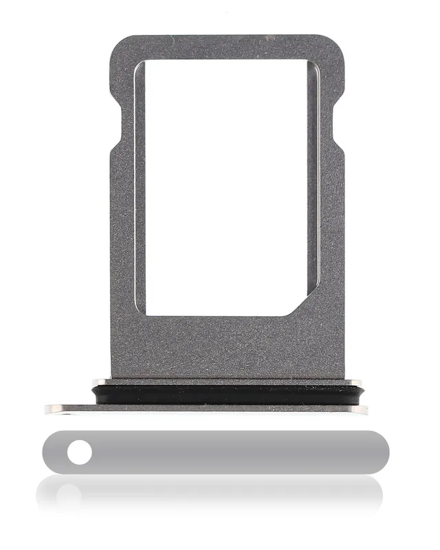 SIM šuplík pro iPhone X (Service Pack) (stříbrná)