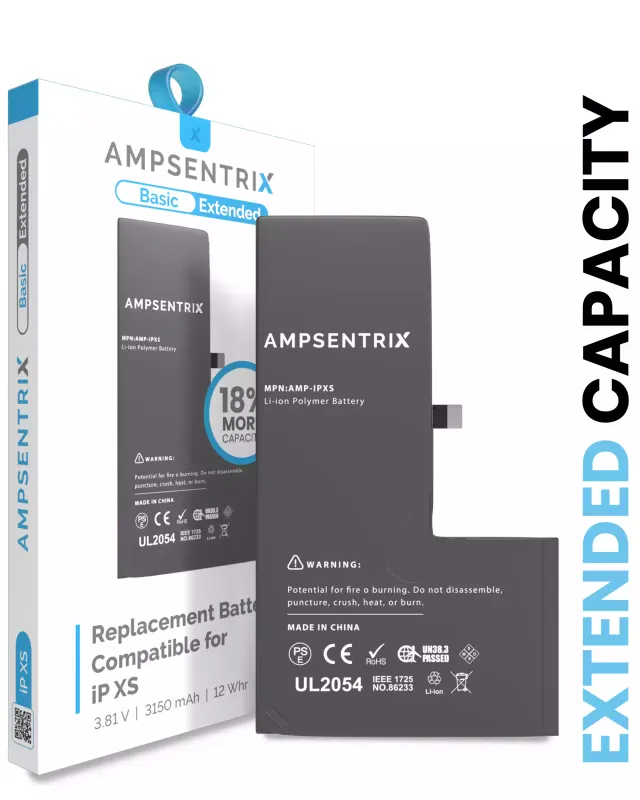 Baterie pro iPhone XS (AmpSentrix Basic Extended)