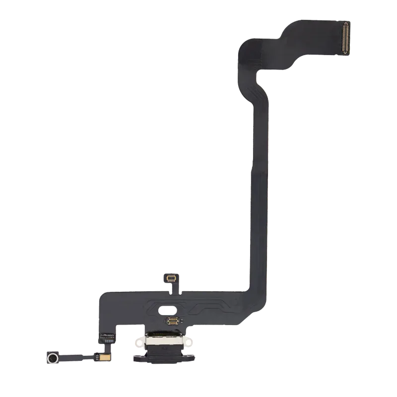 Flex kabel nabíjecího konektoru pro iPhone XS (Aftermarket) (vesmírně šedá)