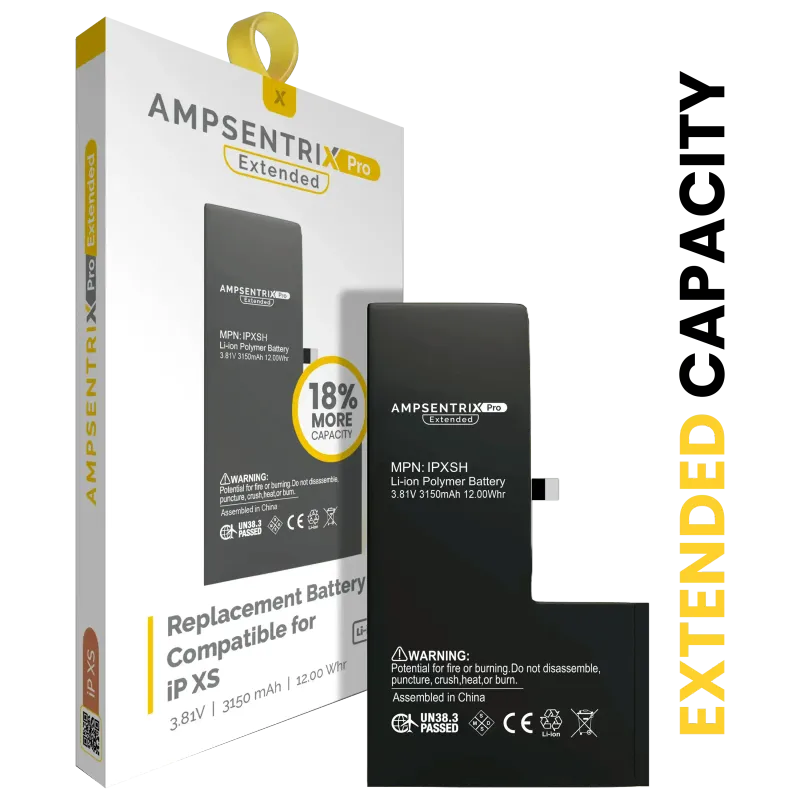 Baterie pro iPhone XS (AmpSentrix Pro Extended)