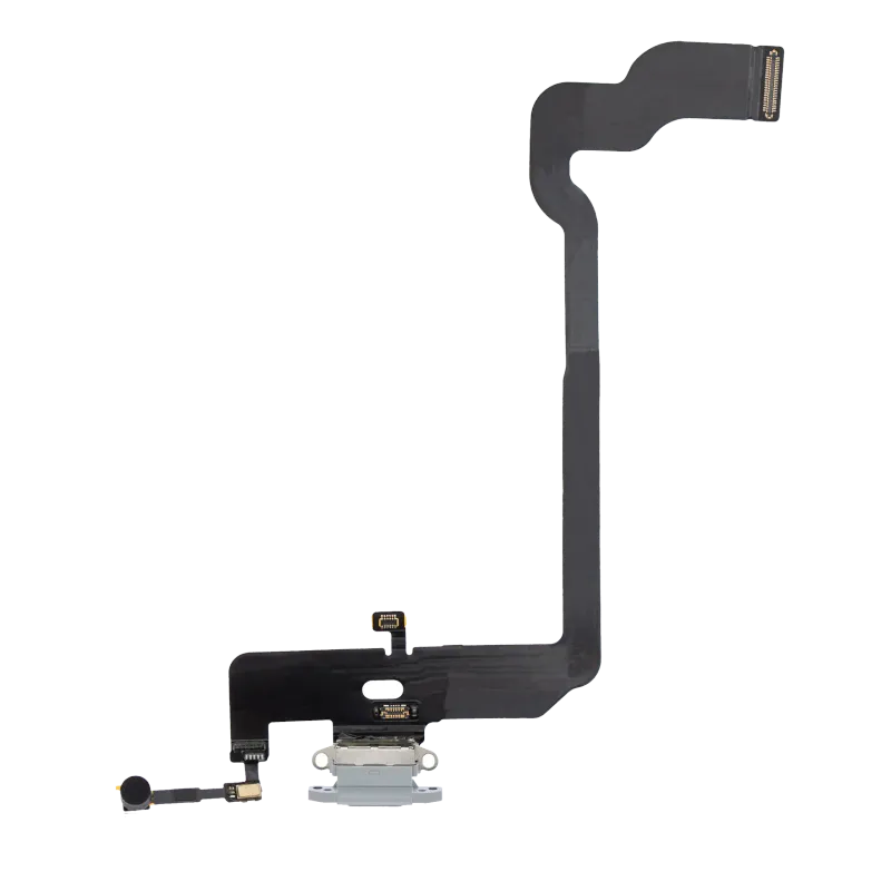 Flex kabel nabíjecího konektoru pro iPhone XS (Premium) (stříbrná)
