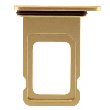 SIM šuplík pro iPhone XR (Service Pack) (žlutá)