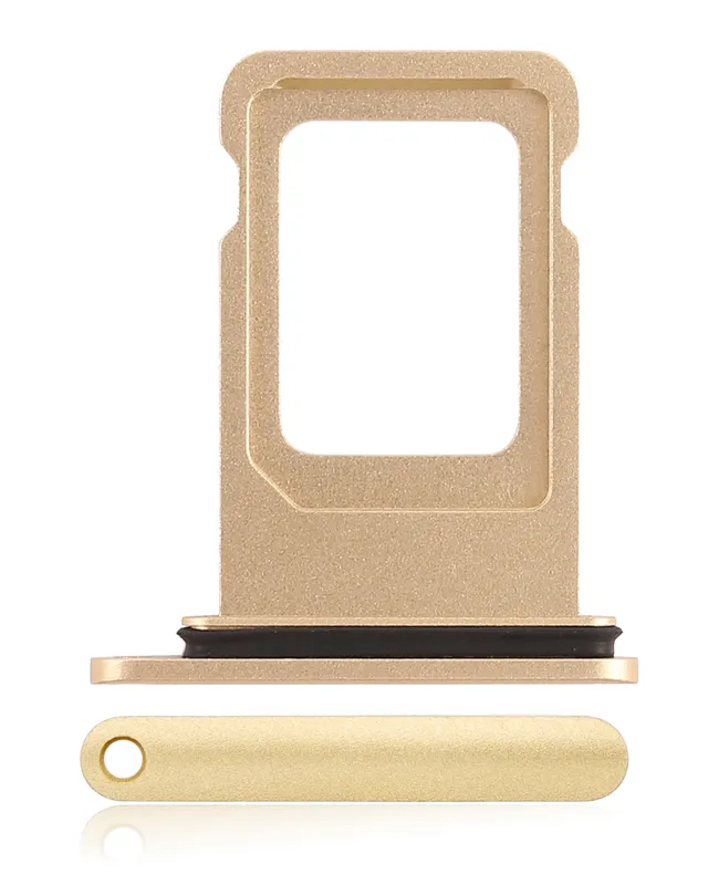 SIM šuplík (dvě SIM) pro iPhone XR (žlutá)