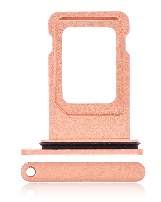 SIM šuplík (jedna SIM) pro iPhone XR (korálová)