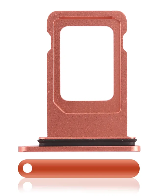 SIM šuplík (dvě SIM) pro iPhone XR (korálová)