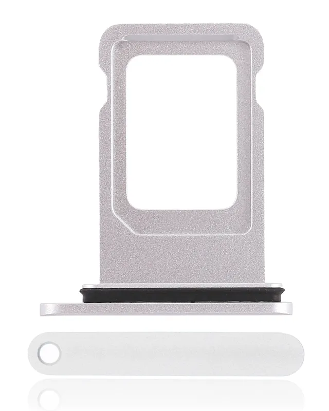SIM šuplík (dvě SIM) pro iPhone XR (bílá)