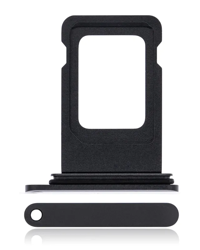 SIM šuplík (jedna SIM) pro iPhone XR (černá)