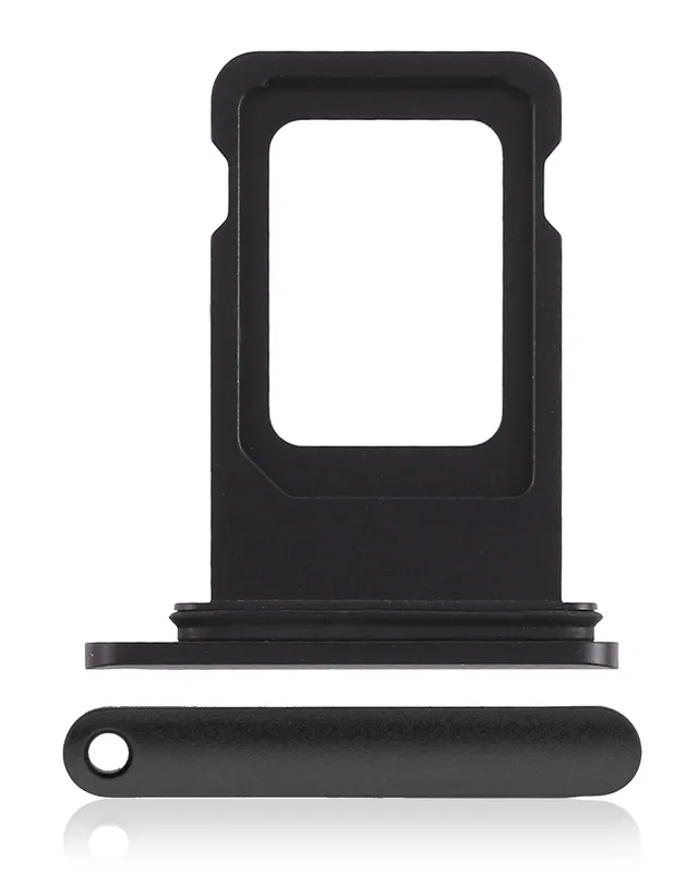 SIM šuplík (dvě SIM) pro iPhone XR (černá)