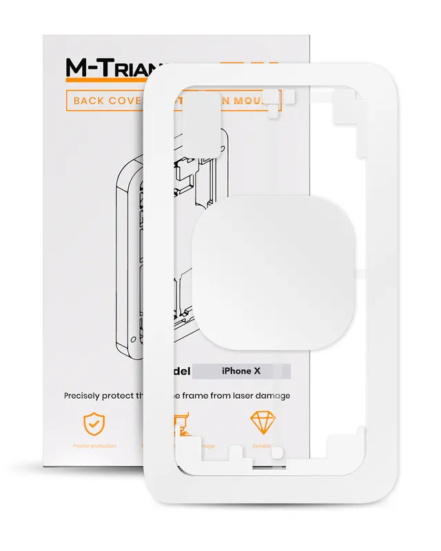 Ochranná forma do laseru pro iPhone X (M-Triangel)