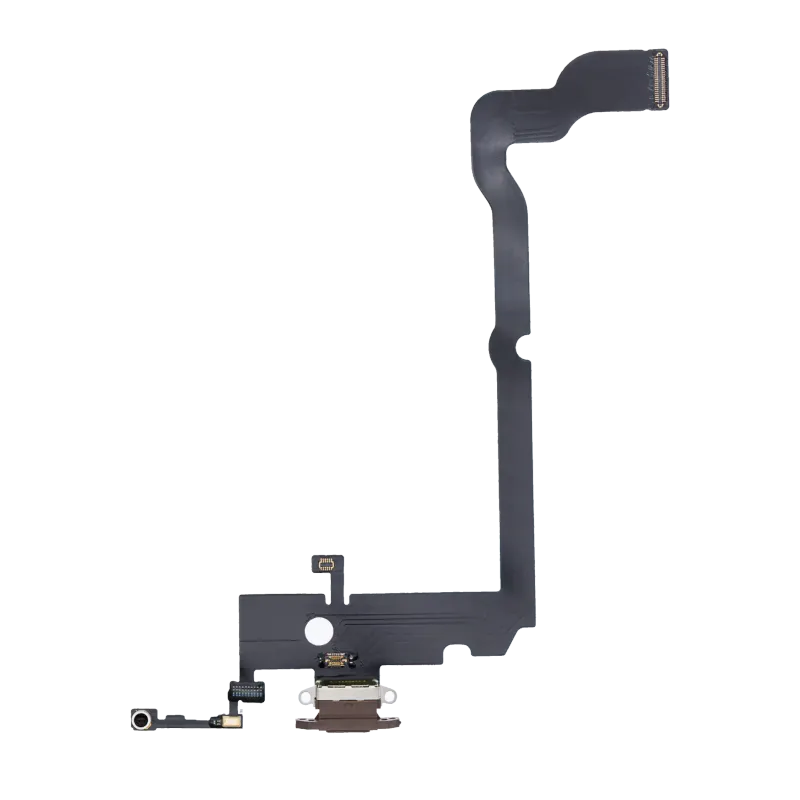Flex kabel nabíjecího konektoru pro iPhone XS Max (Aftermarket) (zlatá)
