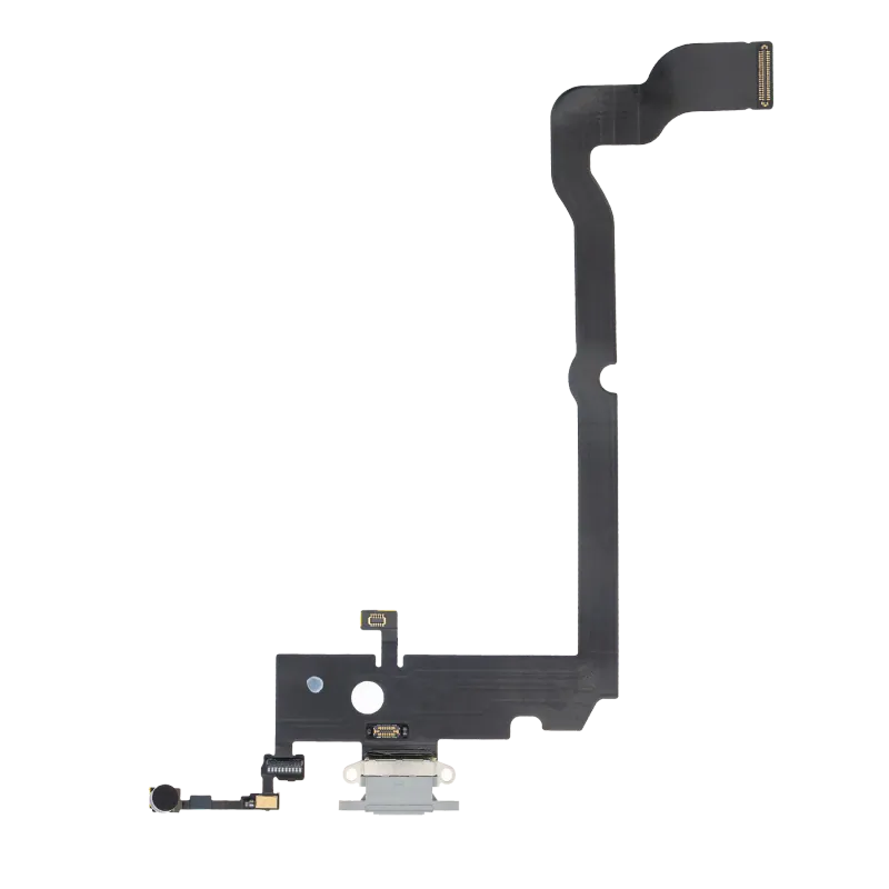 Flex kabel nabíjecího konektoru pro iPhone XS Max (Premium) (stříbrná)