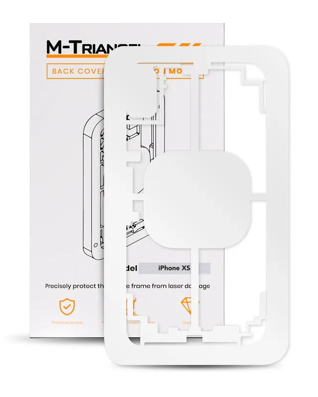 Ochranná forma do laseru pro iPhone XS (M-Triangel)