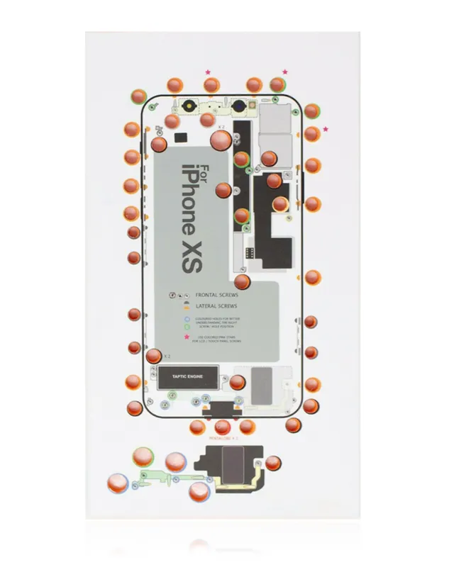 Podložka na šroubky iScrews pro iPhone XS (dottorpod)