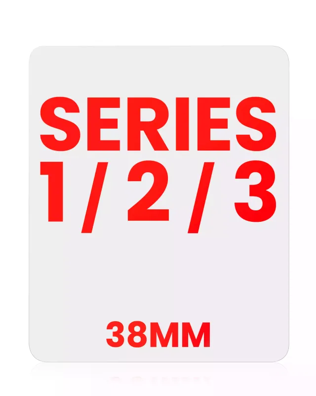 OCA lepicí vrstva pro Apple Watch Series 1 / 2 / 3 (38 mm) (balení 10 ks)