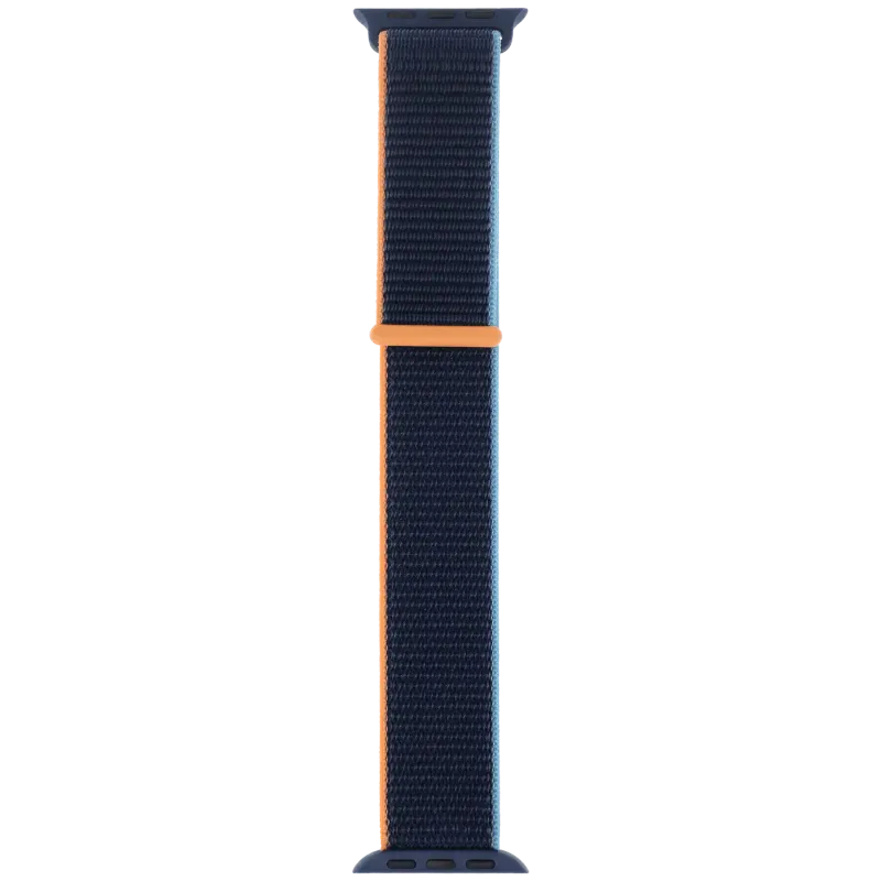 Řemínek Apple Sport Loop pro Apple Watch 38MM / 40MM / 41MM / 42MM (originál, nový, v krabičce) (Deep Navy)