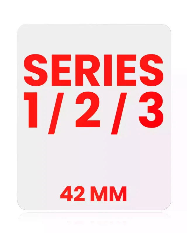 OCA lepicí vrstva pro Apple Watch Series 1 / 2 / 3 (42 mm) (balení 10 ks)