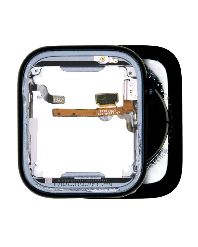 Housing (kompletní tělo) pro Apple Watch Series 8 (41 mm) (verze GPS) (originál z vyřazeného zařízení, stav A) (hliník / temně inkoustová)