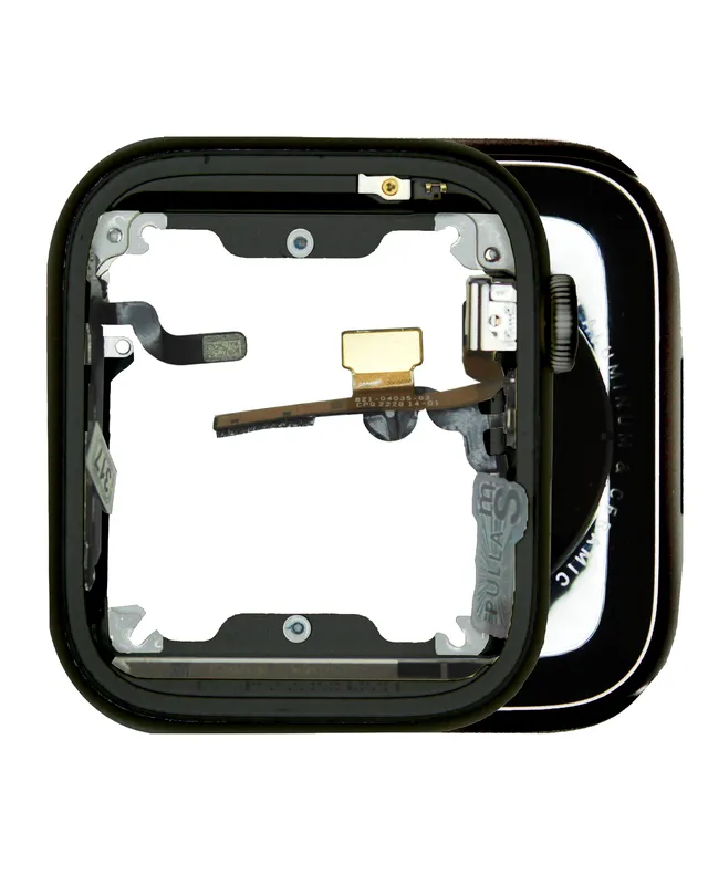 Housing (kompletní tělo) pro Apple Watch Series 8 (45 mm) (verze GPS) (originál z vyřazeného zařízení, stav A) (hliník / temně inkoustová)