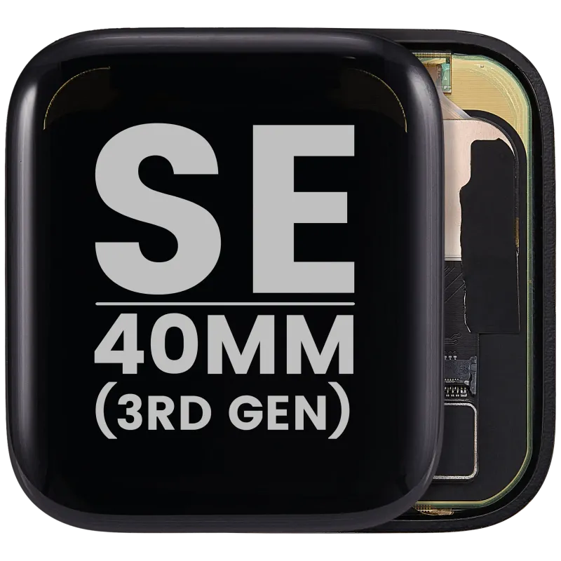 OLED displej pro Apple Watch Series SE (3. gen.) (40 mm) (originál z vyřazeného zařízení, stav A)