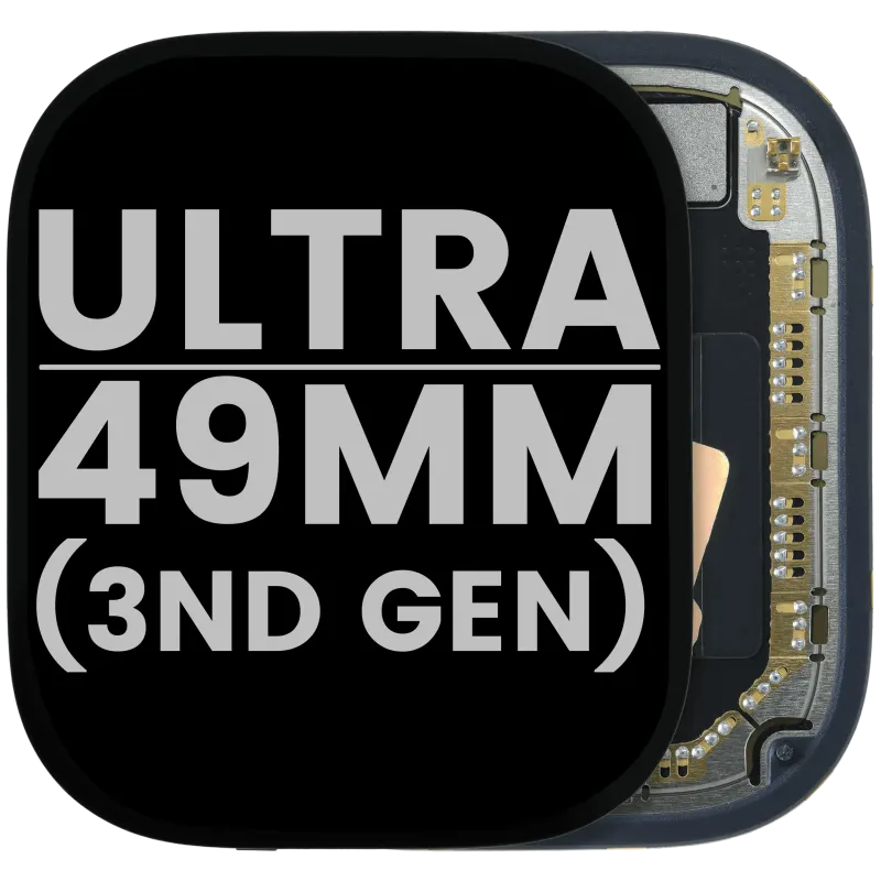 OLED displej pro Apple Watch Series Ultra (3. gen.) (49 mm) (originál z vyřazeného zařízení, stav A)