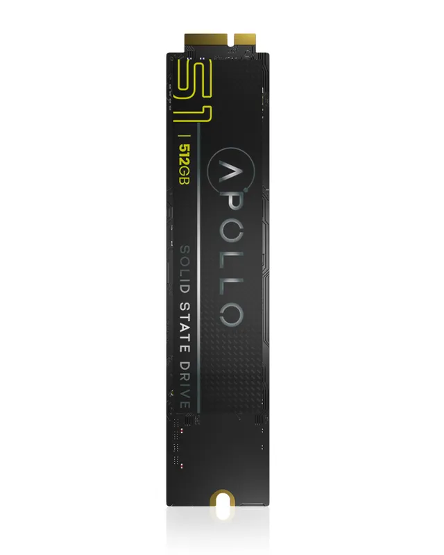 Apollo S1 512GB Mac SSD (NVMe PCIe Gen3x4) pro MacBook Air 11" & 13" A1370 A1369 (2010-11)