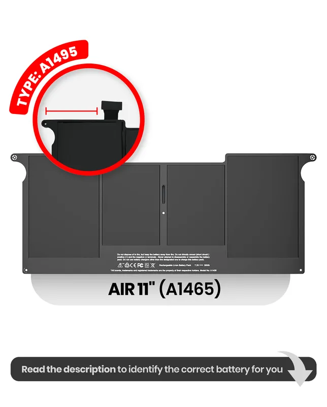 Baterie (A1495) pro MacBook Air 11" A1465 (2013 / 2014 / 2015)