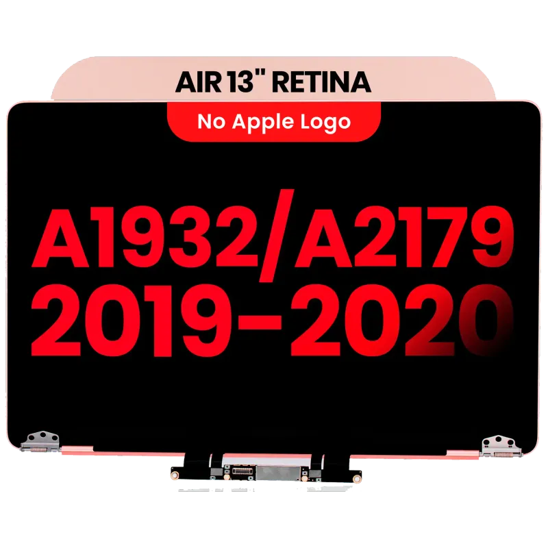 Kompletní LCD displej pro MacBook Air 13" A1932 (2019) / A2179 (2020) (Aftermarket Plus) (růžově zlatá)