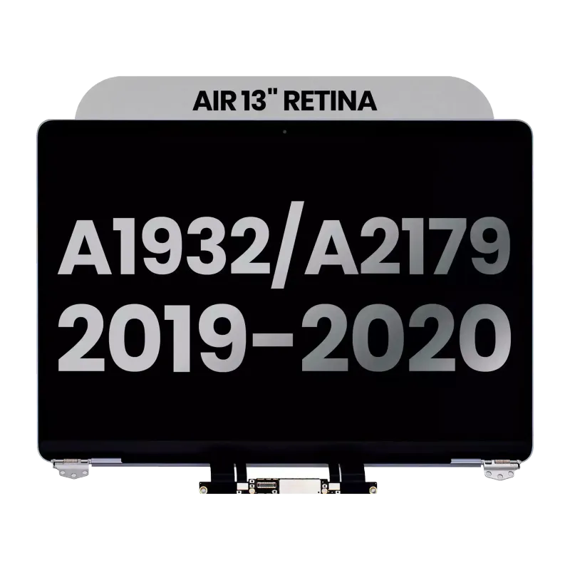 Kompletní LCD displej pro MacBook Air 13" A1932 (2019) / A2179 (2020) (originál z vyřazeného zařízení, stav C) (vesmírně šedá)