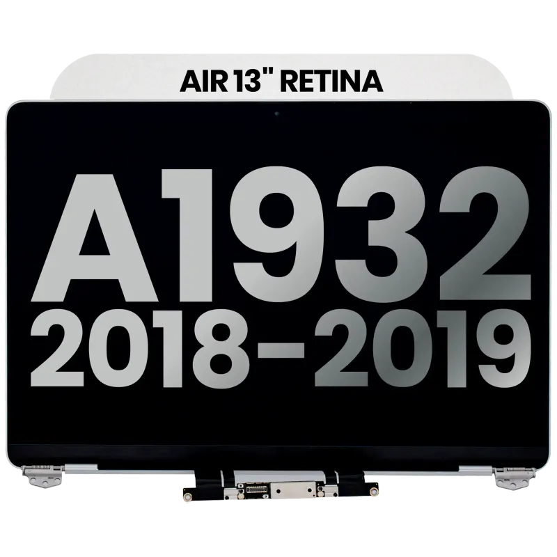 Kompletní LCD displej pro MacBook Air 13" A1932 (2018-2019) (originál z vyřazeného zařízení, stav A) (stříbrná)