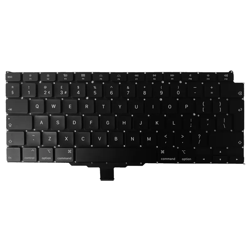 Klávesnice s podsvícením a šroubky pro MacBook Air 13" A2179 (2020) (UK anglická)