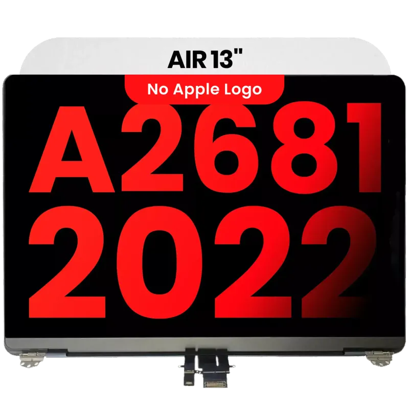 Kompletní LCD displej pro MacBook Air 13" (A2681 / Mid 2022) (Aftermarket Plus) (hvězdně bílá)