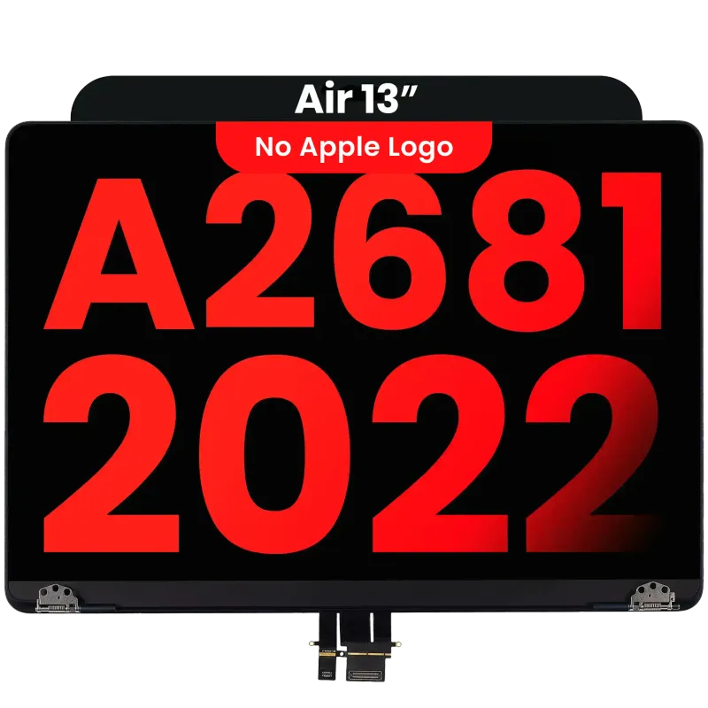 Kompletní LCD displej pro MacBook Air 13" (A2681 / Mid 2022) (Aftermarket Plus) (temně inkoustová)