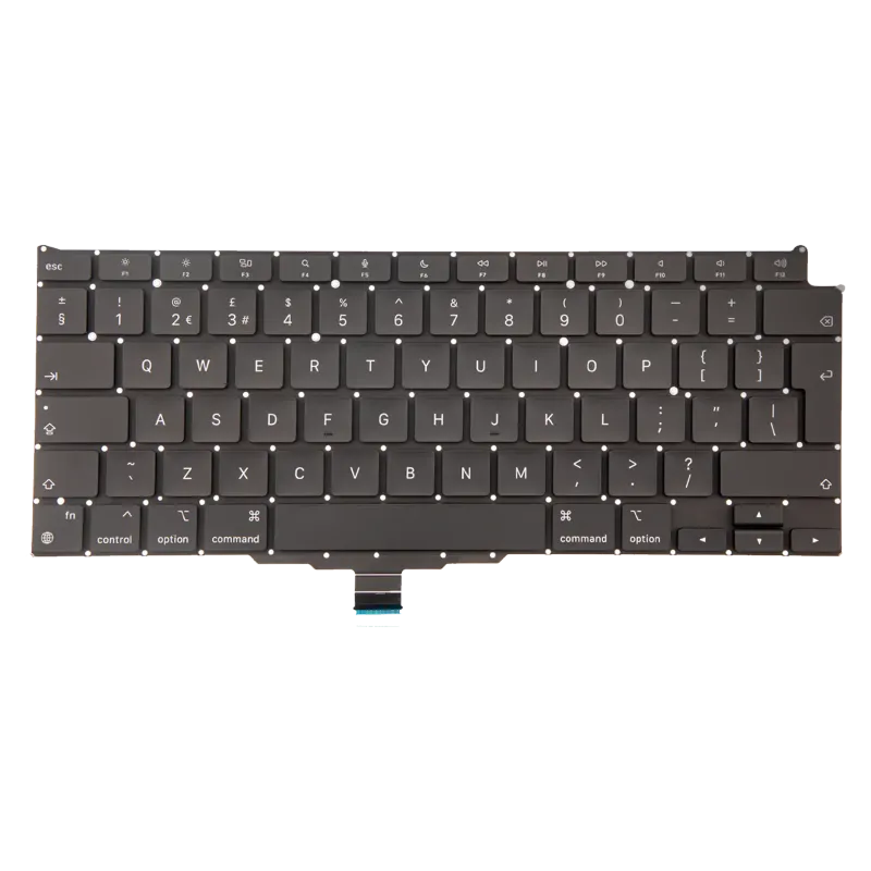 Šroubek klávesnice podsvícení & pro MacBook Air 13" A2337 (2020) (UK anglická)