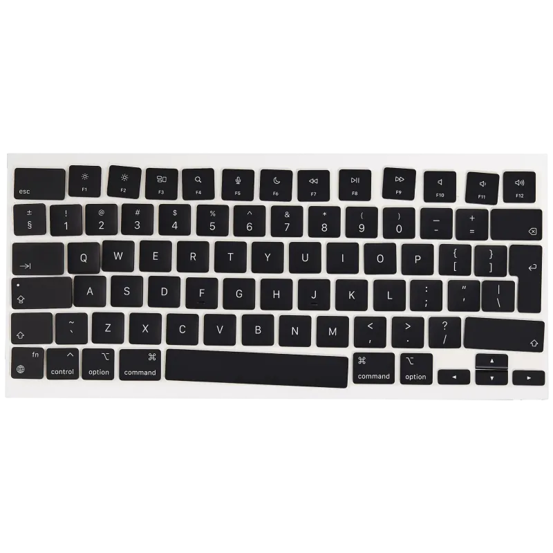 Sada kláves pro MacBook Air 13" (Mid 2022 to Mid 2024) / Pro 14" / Pro 16" (Late 2021 to Late 2024) (vesmírně šedá / stříbrná / hvězdně bílá / vesmírně černá) (UK anglická)