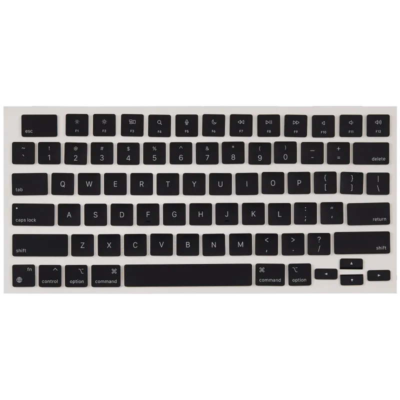 Sada kláves pro MacBook Air 13" (Mid 2022 to Mid 2024) / Pro 14" / Pro 16" (Late 2021 to Late 2024) (temně inkoustová) (US anglická)