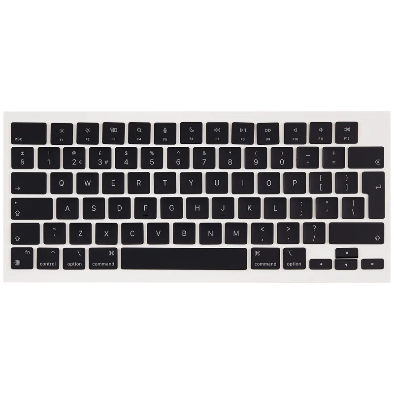 Sada kláves pro MacBook Air 13" (Mid 2022 to Mid 2024) / Pro 14" / Pro 16" (Late 2021 to Late 2024) (temně inkoustová) (UK anglická)